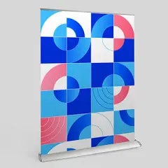 Roll-up — Élégance 200 × 200 cm