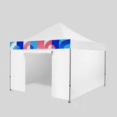 Barnum 3x3 — Mur de fond, Mur sur deux côtés et Mur porte