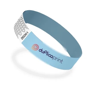 Bracelet Tyvek couleur — Bleu clair