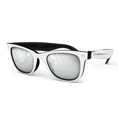 Lunettes de soleil California — Blanc / Noir