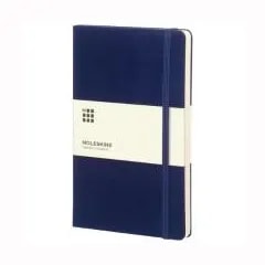 Carnet Classic L à couverture rigide - ligné — Bleu de Prusse