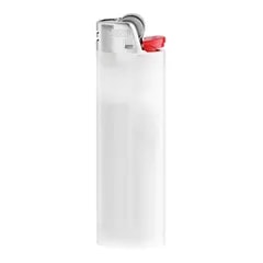 Briquet BIC® — Blanc Translucide