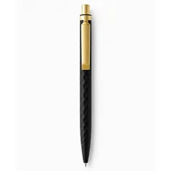 Stylo à bille Prodir QS01 Stone personnalisé — Carbone/Or