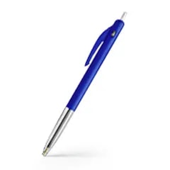 Stylo bille BIC® M10® Clic — Bleu