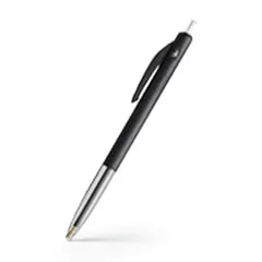 Stylo bille BIC® M10® Clic — Noir