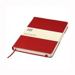 Carnet Classic L à couverture rigide - ligné — Rouge écarlate