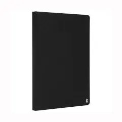 Carnet à couverture rigide K’arst® A5-ligné — Noir