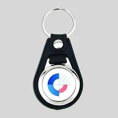 Porte-clés personnalisé — Simili cuir