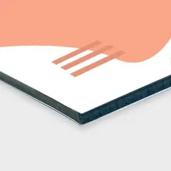 Panneau Dibond — Alupanel® blanc 3 mm - Aluminium