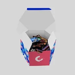 Coffret friandises — Hexagonale
