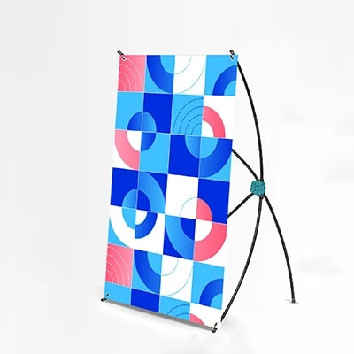 Présentoir de table — Sans enrouleur 22 × 42cm