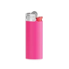 Briquet BIC® — Rose - fourche rouge
