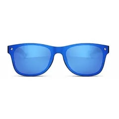 Lunettes verres colorés — Bleu