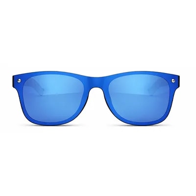 Lunettes verres colorés — Bleu