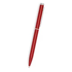 Stylo à bille Slim métal — Rouge