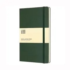 Carnet Classic L à couverture rigide - ligné — Vert myrte