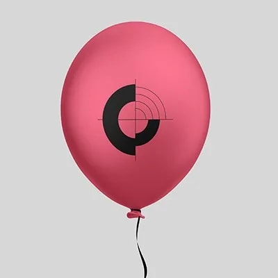Ballon de baudruche — Pastel
