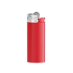 Briquet BIC® — Rouge - fourche rouge