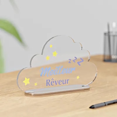 Trophée nuage — Plexiglas