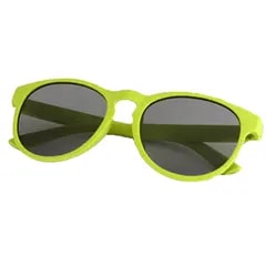 Lunettes de soleil en paille de blé — Vert