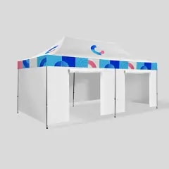 Barnum 3x6 — Mur de fond, Mur sur deux côtés et Mur porte