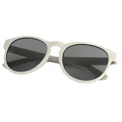 Lunettes de soleil en paille de blé — Beige