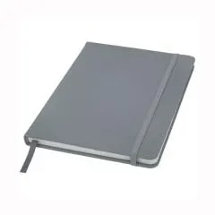 Carnet de notes A5 Spectrum à couverture rigide — Gris