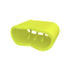 Bracelet en tissu — Jaune fluo