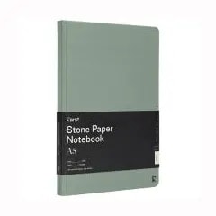 Carnet à couverture rigide K’arst® A5-ligné — Vert