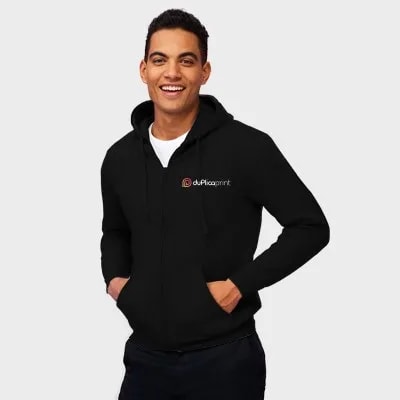 Sweat zippé à capuche — Sweat Seven Homme