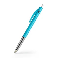 Stylo bille BIC® M10® Clic — Turquoise