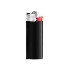 Briquet BIC® — Noir - fourche rouge