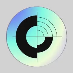 Stickers à la forme — Vinyle holographique