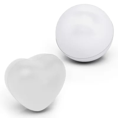 Balle antistress — Blanc