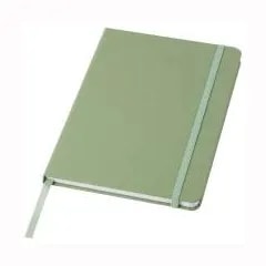 Carnet de notes A5 Spectrum à couverture rigide — Vert