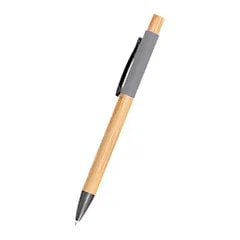 Stylo à bille bambou et alu — Gris